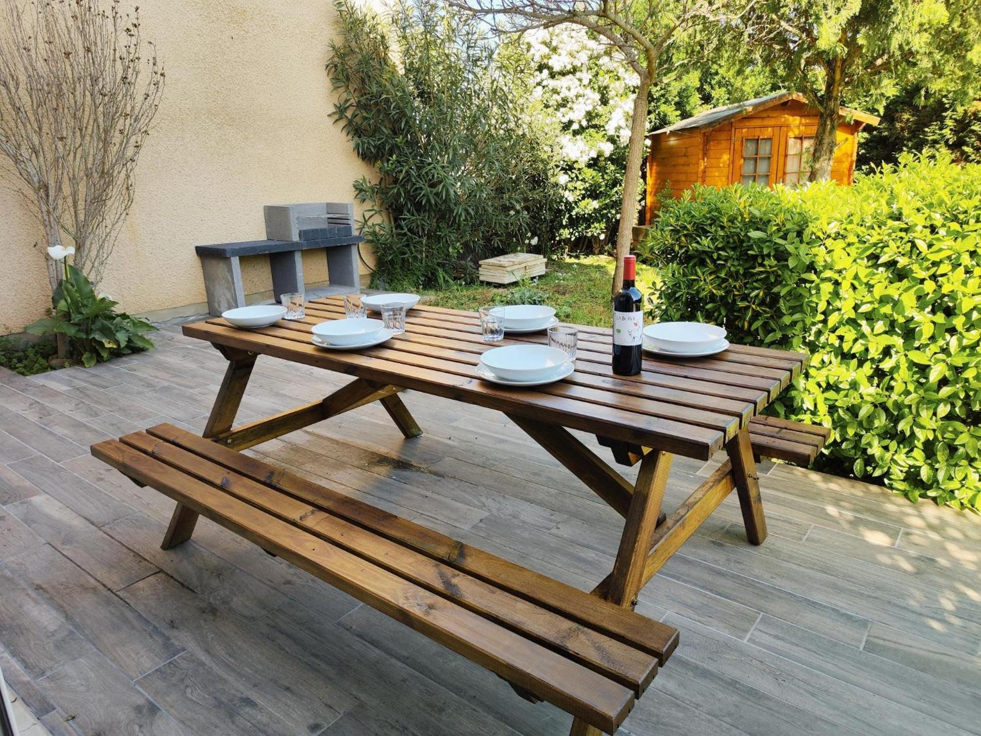 Le Patio Garonne Maison 6 Personnes, Climatise, Netflix * Portet-sur-Garonne